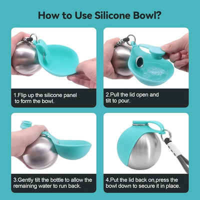 2-in-1 Portable Dog Water Ball