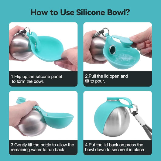 2-in-1 Portable Dog Water Ball