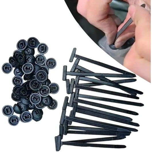 10/30/50PCS Cable Tie Buckle Zip Tie