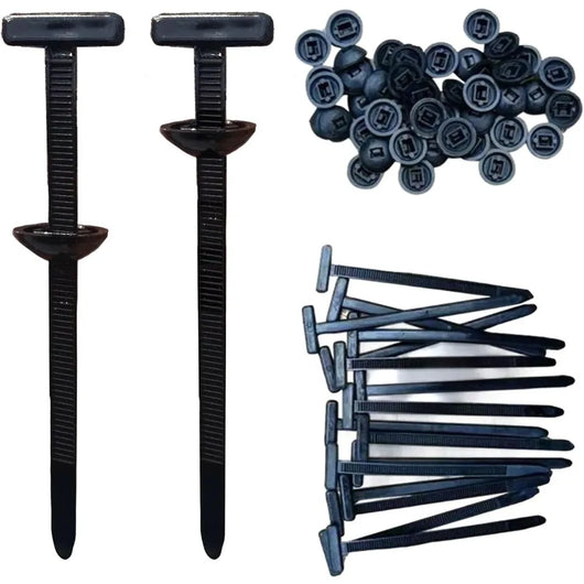 10/30/50PCS Cable Tie Buckle Zip Tie