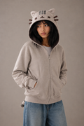 THE PUSHEEN ZIP-UP HOODIE
